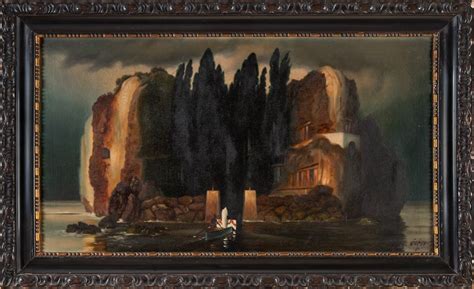 Arnold Böcklin L ISOLA DEI MORTI MutualArt