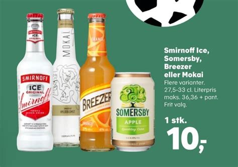 Smirnoff Ice Rtd Cider Tilbud Hos Superbrugsen