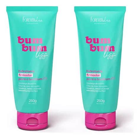 Kit 2 Bumbum Liss Hidratante Firmador Forever Liss 250g Parcelamento