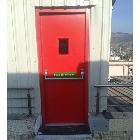 Emergency Fire Exit Door At Best Price In Ahmedabad Adarsh Rolling Shutters