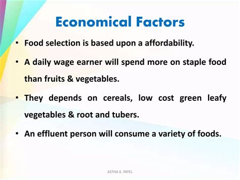 Factors affecting food & nutrition | PPTX
