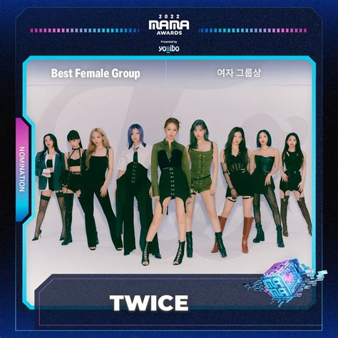 Mi On Twitter RT TFVUnion Best Female Group Nominee TWICE Best