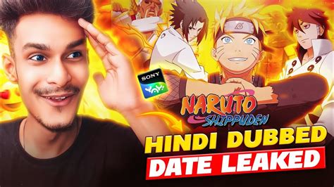 Naruto Shippuden Hindi Dubbed Date Leaked Naruto Shippuden Release