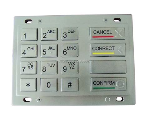 Wincor Atm Pci Epp Atm Parts Keyboard V5 Epp Pci20 Approvedatm Keypadkiosk Pin Padatm Pci