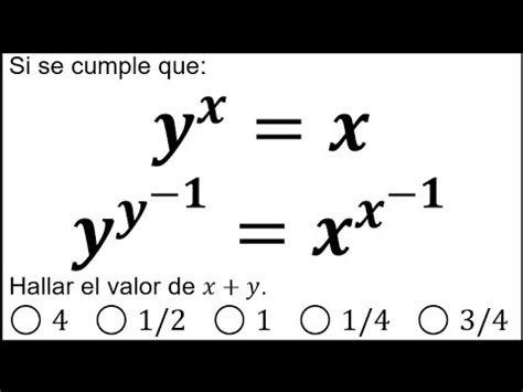 2493 Ejercicio resuelto sobre ecuación exponencial y sistema de