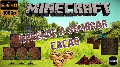 Aprende A Hacer Plantaciones De Cacao En Minecraft PCG 22 YouTube