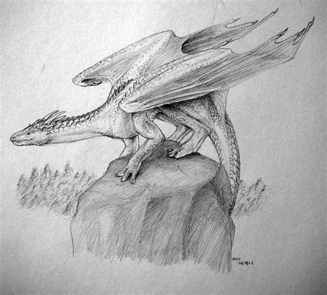 Outpost By Leccathufurvicael On Deviantart Dragon Sketch Creature