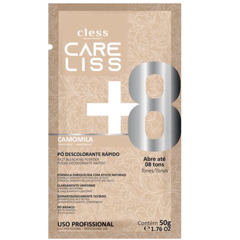 Descolorante Careliss Camomila 50g Cless DCA Distribuidora