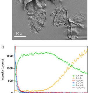 D Tof Sims Analysis Of Single Corneocyte Layer A Sem Image And B