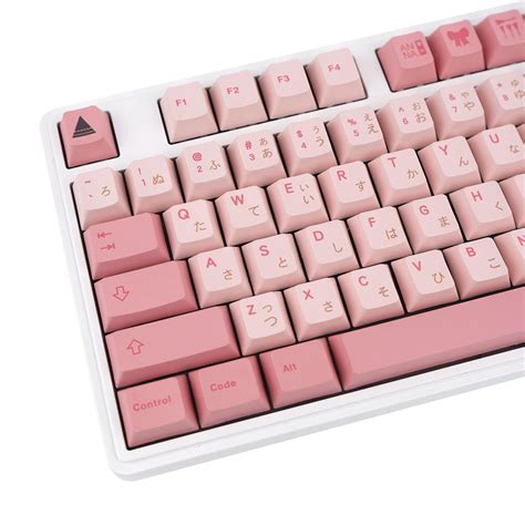 Mua Jolintal Keys Pink Japanese Keycaps Pbt Keycaps Pink Animes