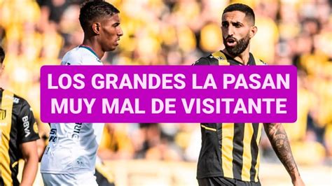 Repasamos los números de Nacional y Peñarol fuera de casa