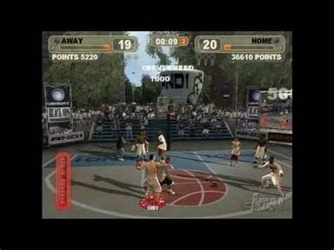 AND 1 Streetball PlayStation 2 Gameplay - Kingdome Open Run - YouTube