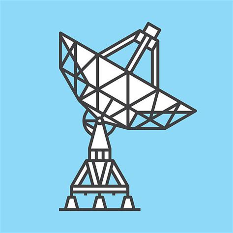 Radio Telescopes Illustrations Royalty Free Vector Graphics And Clip Art