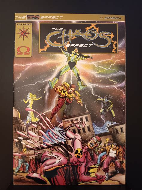 Chaos Effect 2 VF Rare Gold Omega Variant Cover 1994 Comic Books