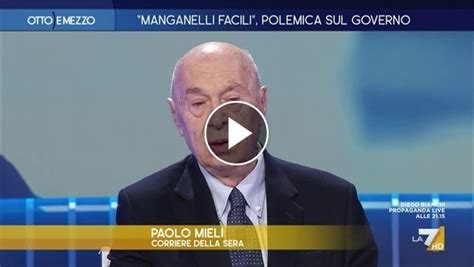 Il Consiglio Di Paolo Mieli A Elly Schlein LA7