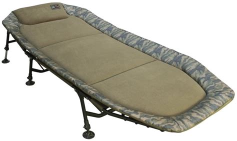 Pat Pescuit ZFish Bedchair Shadow Camo 6 Picioare 220x100cm