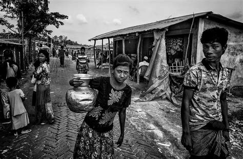 Life In A Rohingya Refugee Camp - Bangladesh Photograph by Joxe Inazio ...