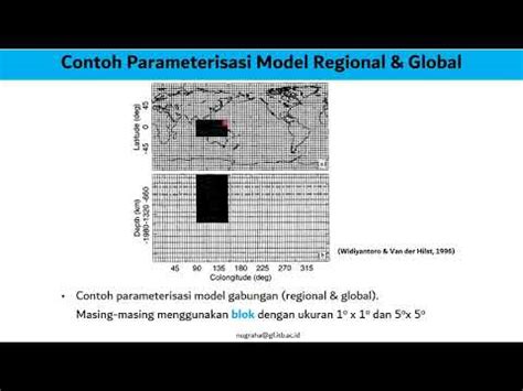 MK Geotomografi Pertemuan Ke 6 Parameterisasi Model Tomografi YouTube