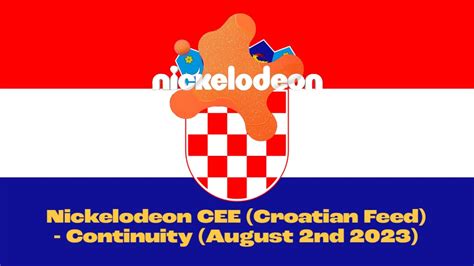 Nickelodeon CEE Croatian Feed Continuity With Splat Rebrand August