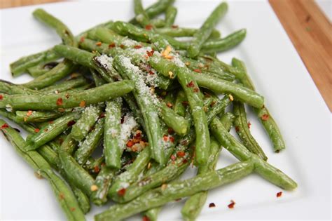 Roasted Fresh Green Beans Recipe ~ Parmesan Garlic Divas Can Cook