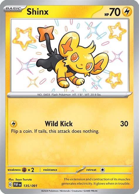 Shinx sv4pt5 135 Pokémon Card Database PokemonCard