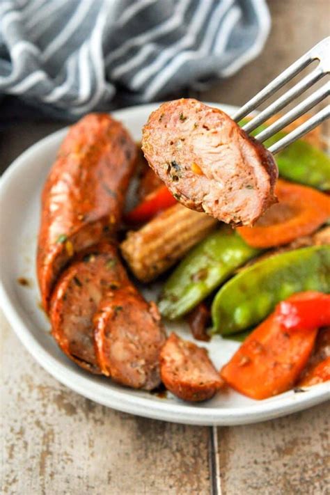 Air Fryer Chicken Sausage Home Cooked Harvest