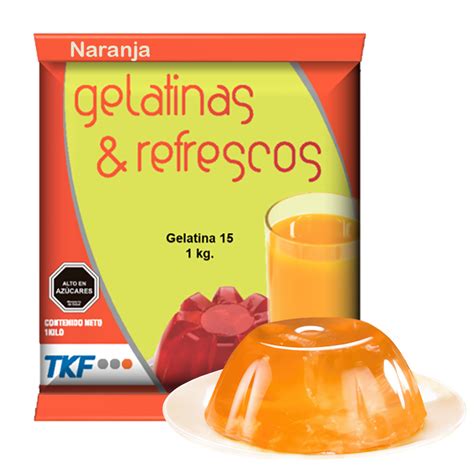 Logeat Gelatina Naranja Kg X Unids Foodgroup