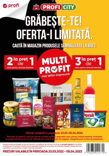 Catalog Profi City 23 Martie 5 Aprilie 2022 Oferta Profi Catalog