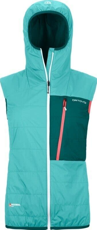 Ortovox Swisswool Piz Duan Vest W Ice Waterfall Xl Outdoorov Vesta