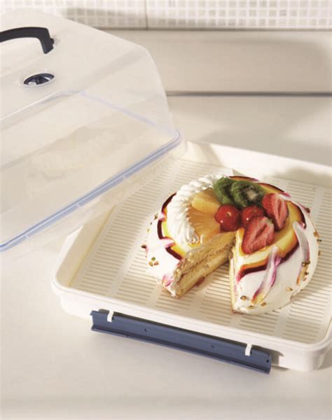 Locknlock Square Airtight Cake Carrier Litre Woodbridge Kitchen