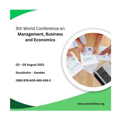 Proceedings Of The Th World Conference On Management Business And