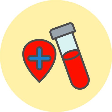 Blood Test Vector Icon Design Vector Art At Vecteezy