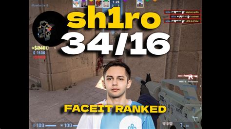 Sh1ro 34 KILLS POV Anubis FACEIT Ranked September 05 2023 YouTube