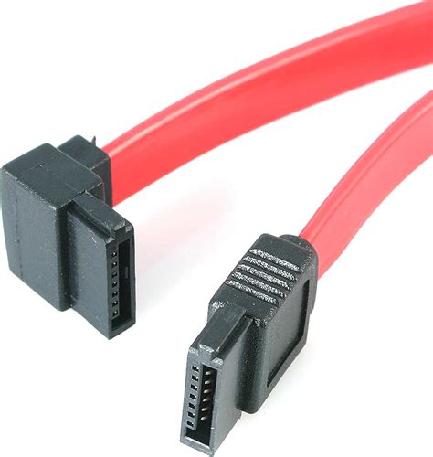 Amazon StarTech SATA To Left Angle SATA Serial ATA Cable