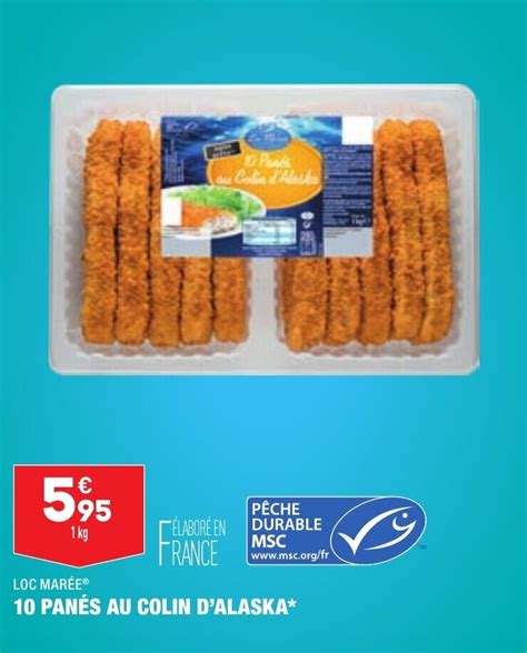 Promo Pan S Au Colin D Alaska Chez Aldi