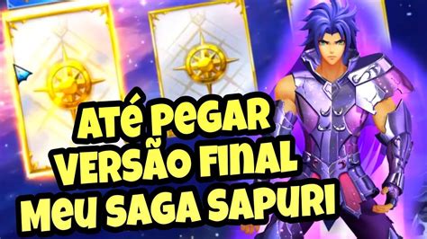 Assim Ficou Meu Saga Sapuri Summons Até Pegar Saint Seiya Awakening