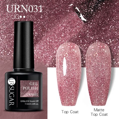 UR SUGAR 7 5 Ml URN031 Silver Nails Nail Art