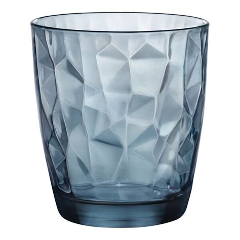 Bormioli Rocco Diamond From Steelite International 135 Oz Blue Rocks Double Old Fashioned