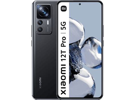 Móvil | Xiaomi 12T Pro, Cosmic Black, 256 GB, 12 GB, 6.67" QHD ...