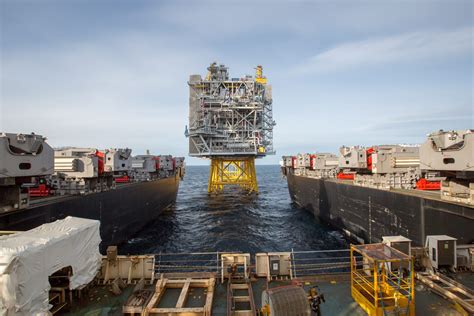 Pioneering Spirit Sets New Offshore Lift Record During Johan Sverdrup