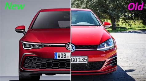 New Volkswagen Golf Gti Mk Vs Old Volkswagen Golf Gti Mk