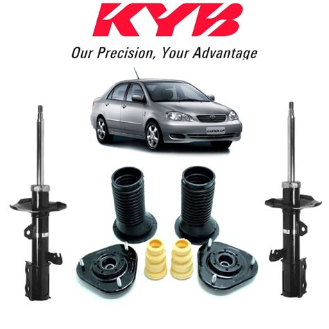 Par Amortecedor Dianteiro Kayaba Kit Coxim Corolla 2005 2006 Submarino