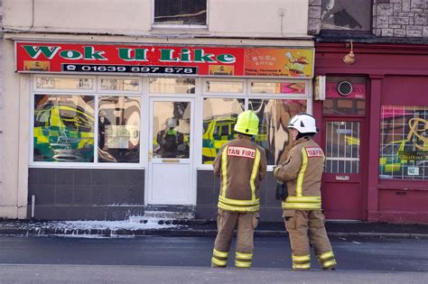 Commercial Road In Taibach Port Talbot Remains Closed This Friday