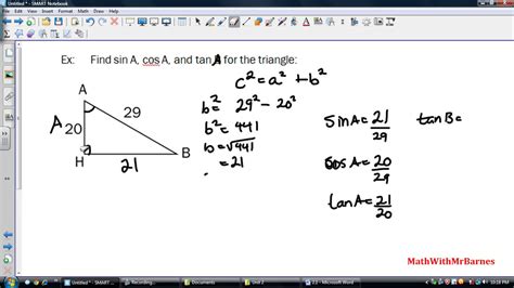 Three Primary Trigonometric Ratios Introduction Youtube