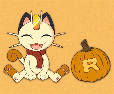 Meowth Says Happy Halloween Oc Rpokemon