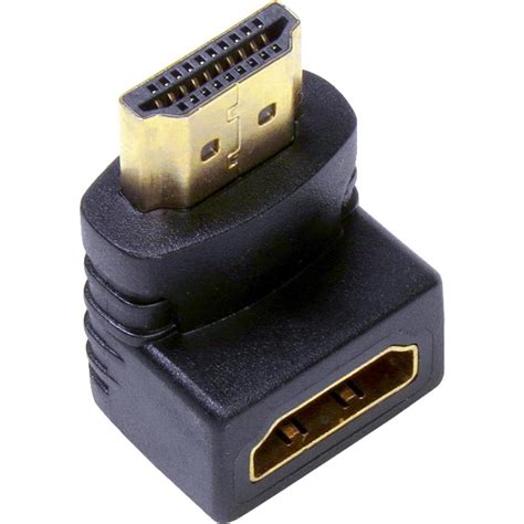 Adaptador HDMI 90 Graus em L Macho x Fêmea 90 Xcell Adaptadores Zalon