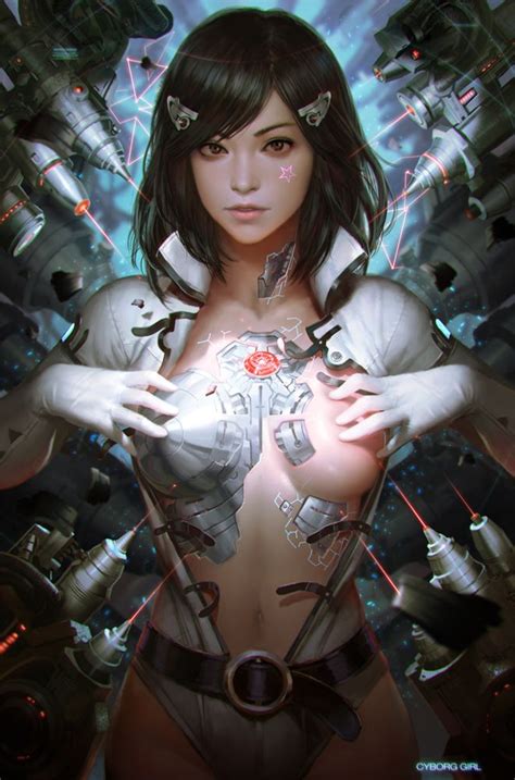 Cyborg Girl V2 0 By KilartDev Deviantart On DeviantART Plaatsen