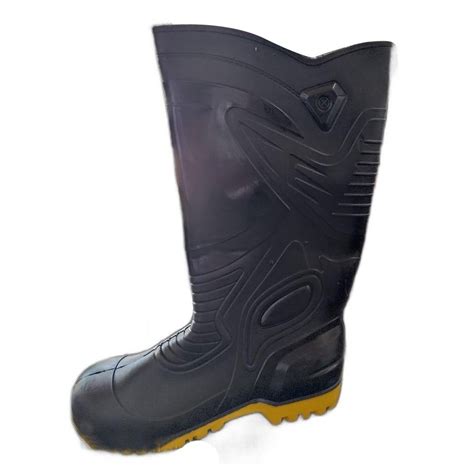 Leather Black Safety Gumboots At 417 Pair In Bengaluru ID 25914228512