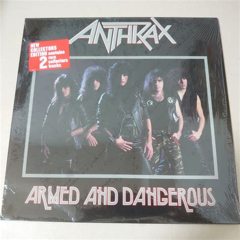 ヤフオク Lp Anthraxarmed And Dangerous Usa盤carolin