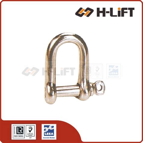 Stainless Steel European Type Large Dee Shackle Chain Shackle